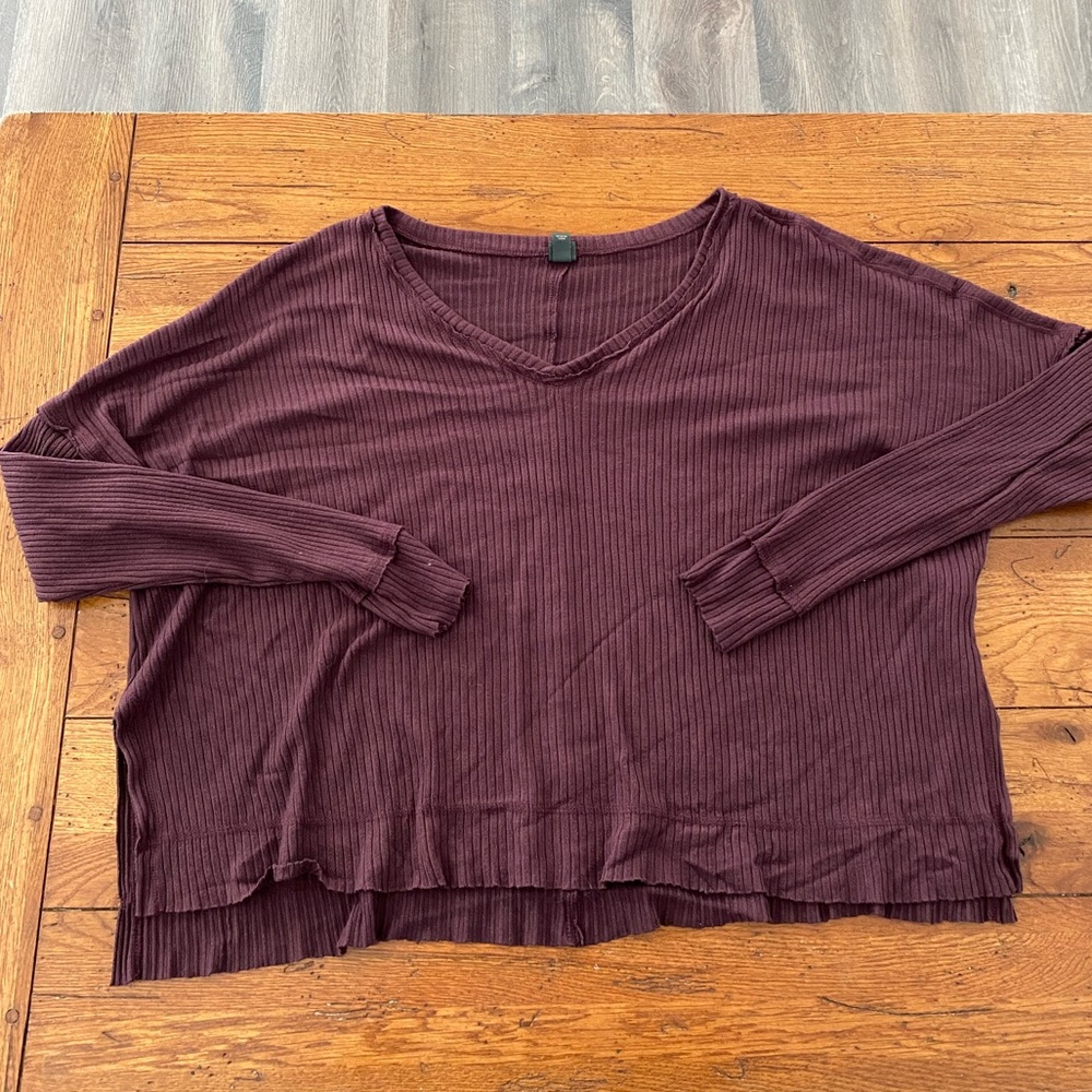 Cropped long sleeve